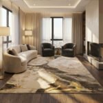 Covor Marevole Crem Bej 0857A