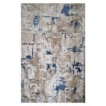 Covor Atena Lux Modern Bej Albastru - imagine 2