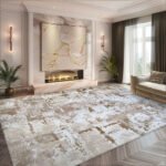 Covor Atena Lux Modern Crem Bej
