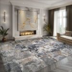 Covor Atena Lux Modern Bej Gri