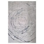 Covor Volute Silky Soft Wave Gri Deschis - imagine 2