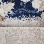 Covor Atena Lux Modern Bej Albastru - imagine 3