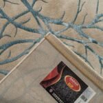 Covor Volute Silky Soft Pearly Crem Turcoaz - imagine 2