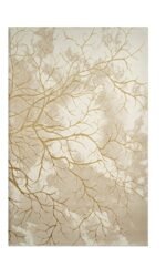 Covor Volute Silky Soft Pearly Crem Auriu - imagine 2