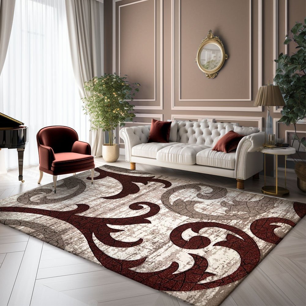 covor-mirage-iloro-8804961026395-crem-maro-1 Covor Mirage Iloro Crem, Maro - imagine 1