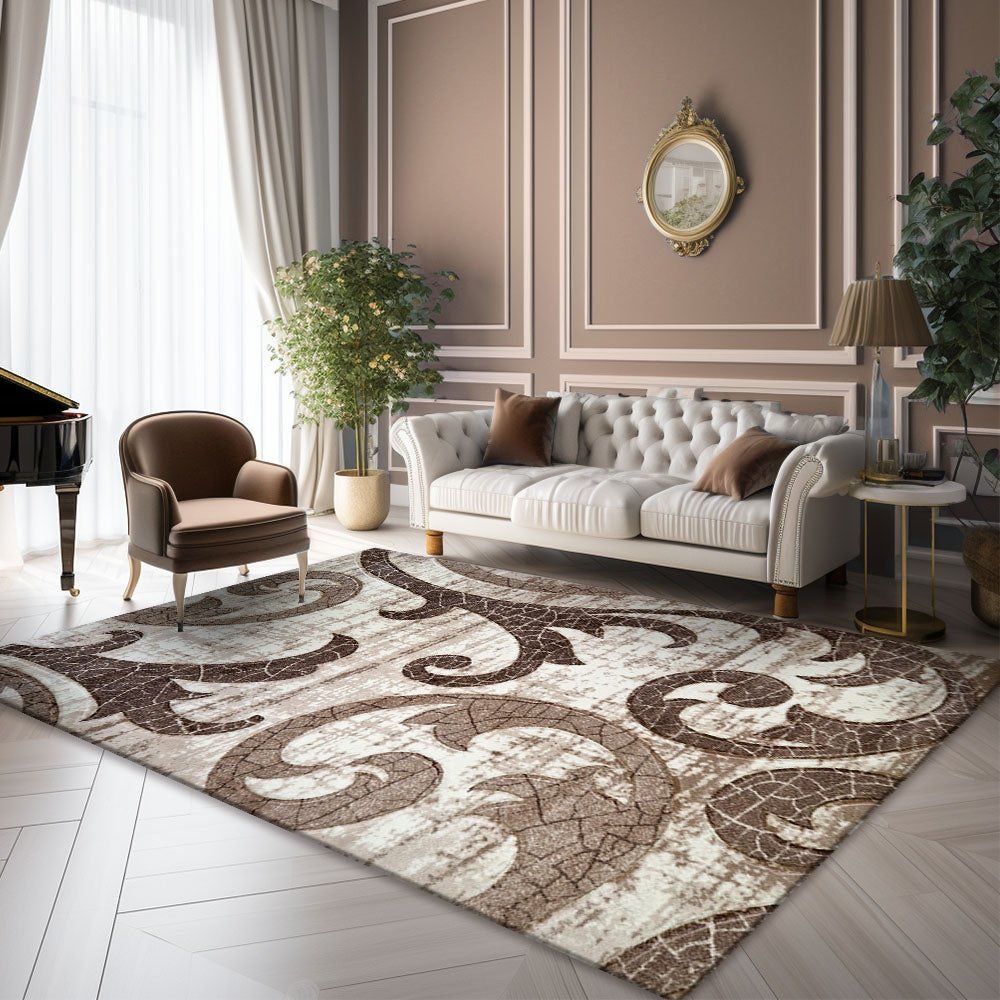 covor-mirage-iloro-8804967022939-crem-maro-1 Covor Mirage Iloro Crem, Maro - imagine 1